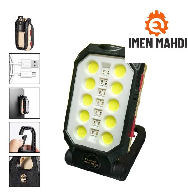 چراغ-کمپی-2.jpg چراغ کمپینگ شارژی مدل W599B - تصویر 1